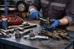 Ремонт рулевых наконечников автомобиля в Дарницком районе Киева на СТО